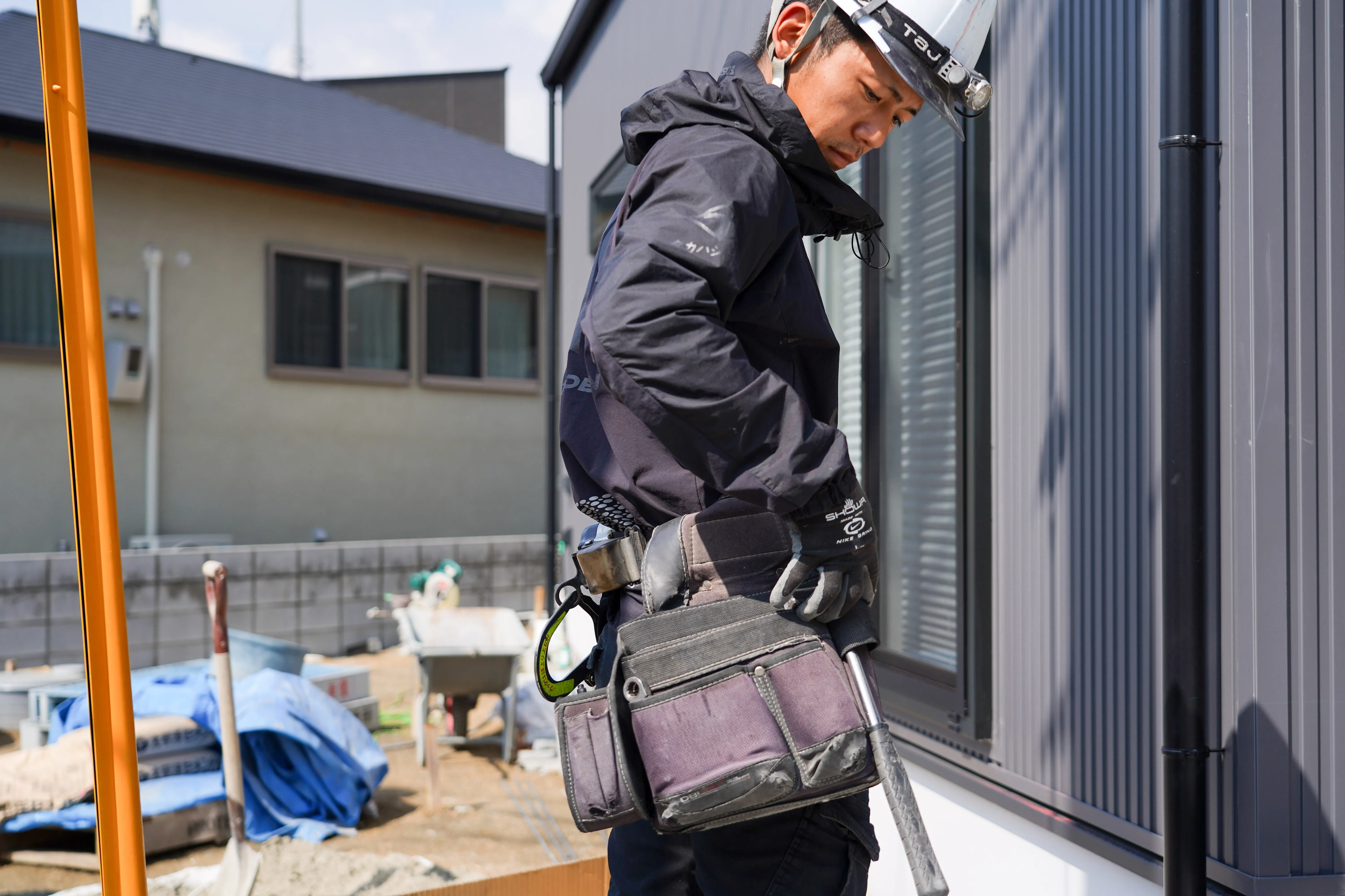 施工作業中